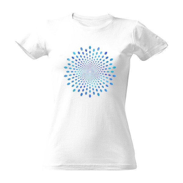 T-shirt Blue Mandala