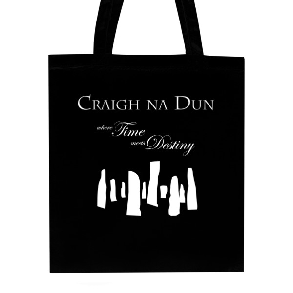Unisex Cotton Bag Craigh na Dun - Outlander white