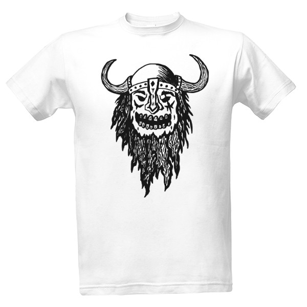Tričko s potiskem Draugr, Vikingský bojovník