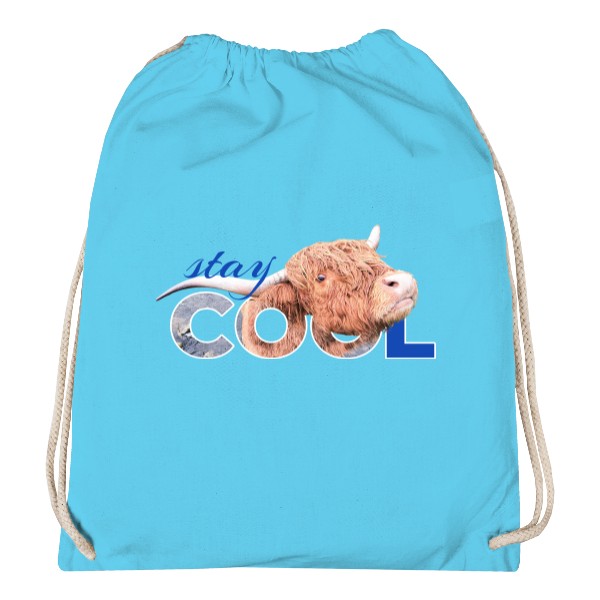 Gymsack Funny print Stay COO-L