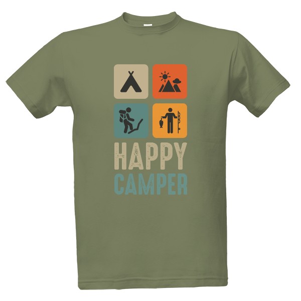 T-shirt Happy camper