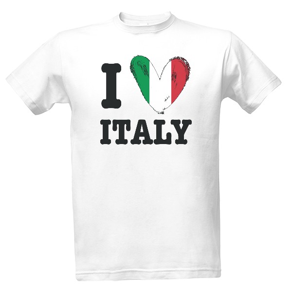 T-shirt I love Italy