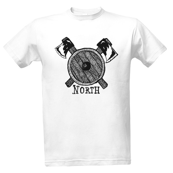 North-Viking logo T-shirt