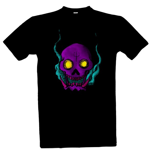 Purple skull of chaos T-shirt
