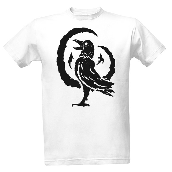 Raven with moon T-shirt
