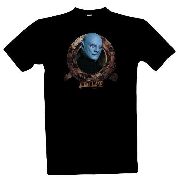 T-shirt Fantomas, the most famous villain in French comedies