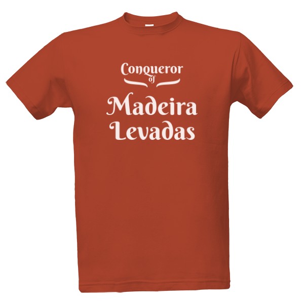 T-shirt T-shirt Conqueror of Madeira Levadas (dark)
