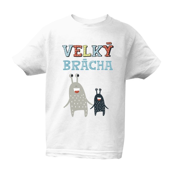 Tričko s potiskem Velký brácha - příšerky