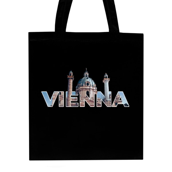 Unisex Cotton Bag Vienna photo title